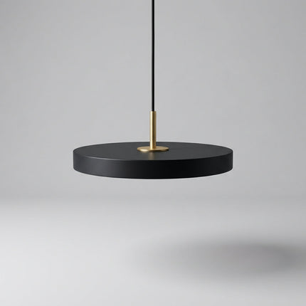 Lampa wisząca LED z metalowym wykończeniem, futurystyczny design, energooszczędne oświetlenie do 2