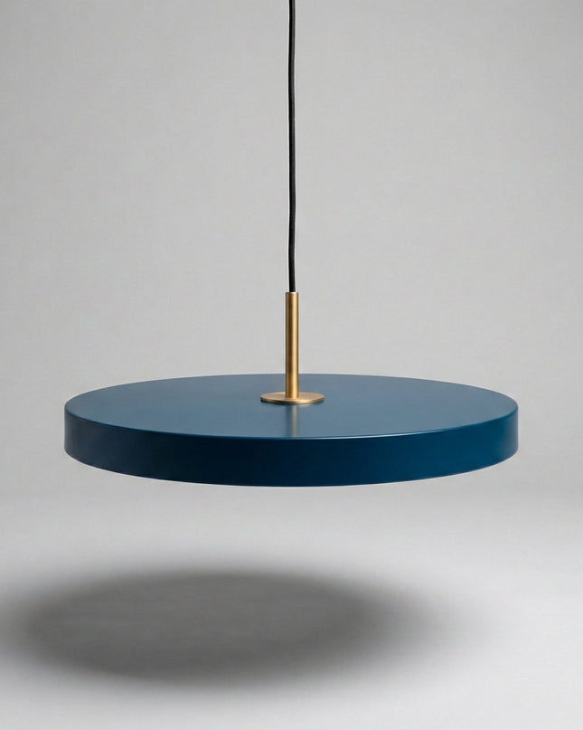 Lampa wisząca LED z metalowym wykończeniem, futurystyczny design, energooszczędne oświetlenie do 7