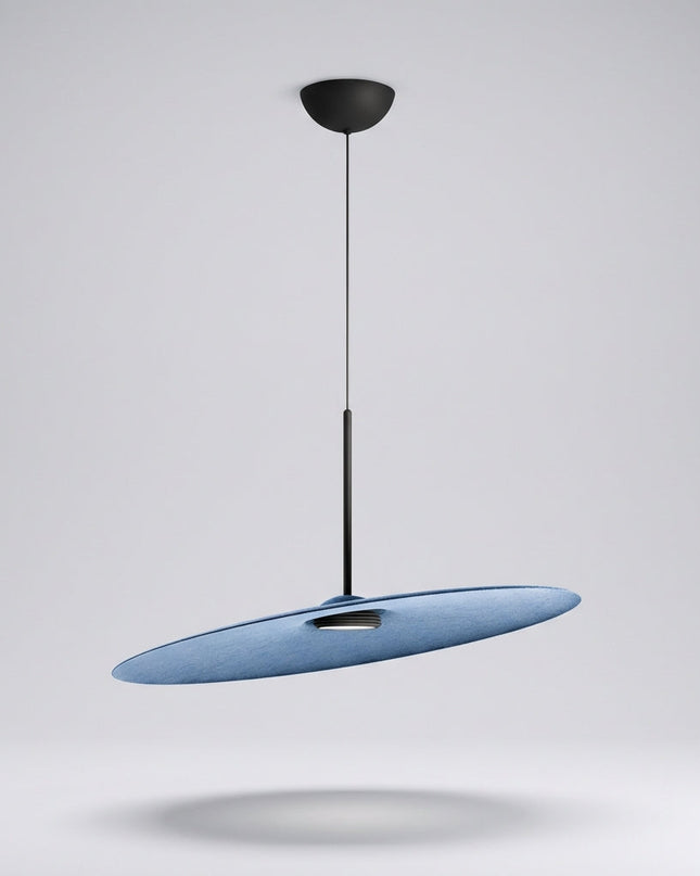 Lampa wisząca LED akustyczna z pochłanianiem dźwięku, idealna do salonów, z puszystym 0