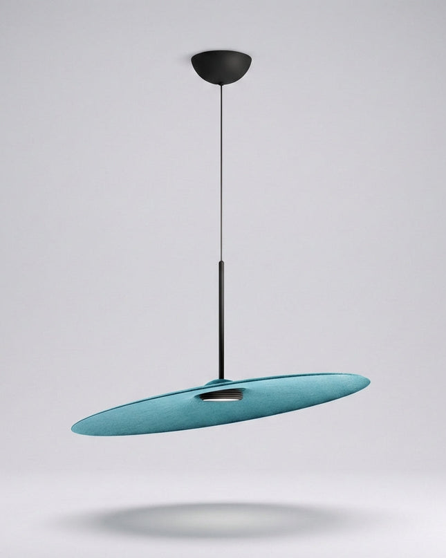 Lampa wisząca LED akustyczna z pochłanianiem dźwięku, idealna do salonów, z puszystym 12
