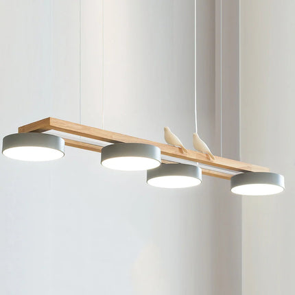 Nowoczesna lampa wisząca LED o regulowanej wysokości i opcji ściemniania, z eleganckim lini 13