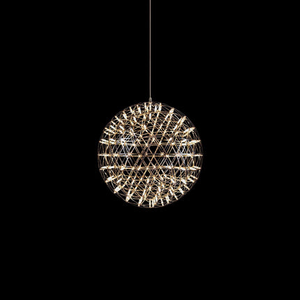 Lampa wisząca LED ze stali nierdzewnej z regulowanym kablem i funkcją ściemniania, ideal 0