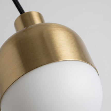Lampa wisząca LED z regulowanym kablem i możliwością przyciemniania, w miedzianym wykońc 2