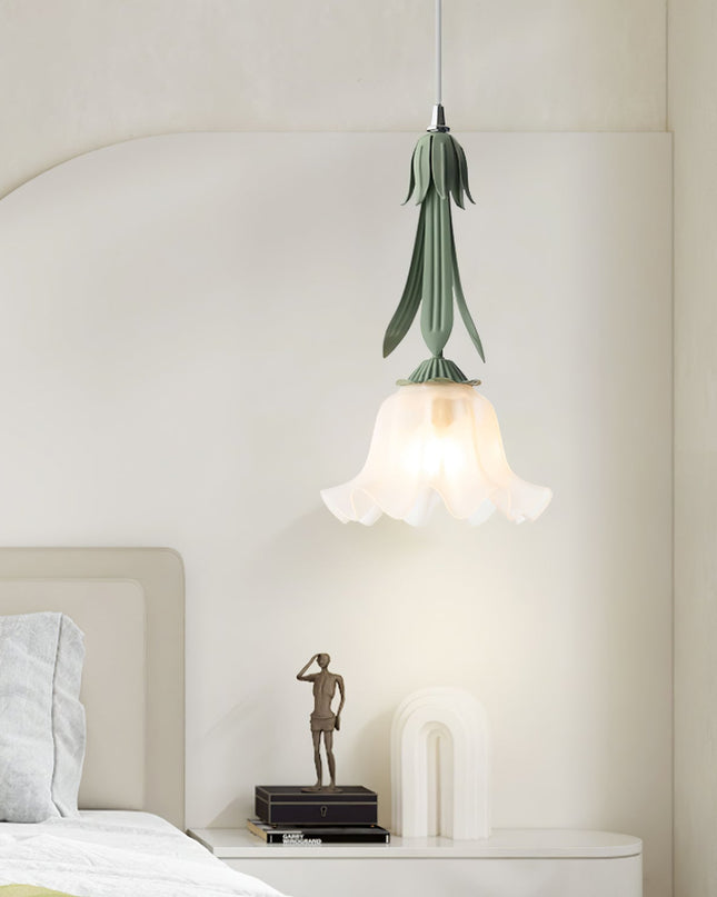 Lampa Wisząca Lily of the Valley z Kwiatowym Wzornictwem – Lampa do Salonu i Jadalni, Elegancka Lampa Nad Stół 0