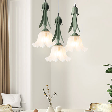 Lampa Wisząca Lily of the Valley z Kwiatowym Wzornictwem – Lampa do Salonu i Jadalni, Elegancka Lampa Nad Stół 8