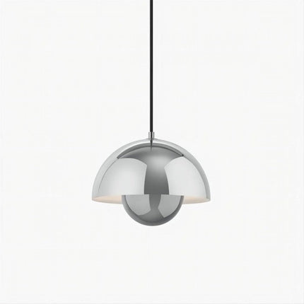 Lampa Wisząca Makrone Blume Bud – Designerska Lampa do Salonu, Oświetlenie Nad Stół, Metalowa, 23 cm, Różne Kolory 13