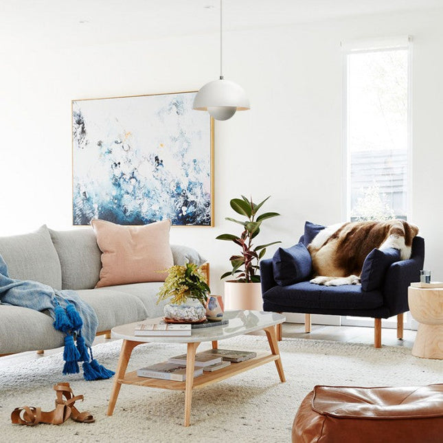 Lampa Wisząca Makrone Blume Bud – Designerska Lampa do Salonu, Oświetlenie Nad Stół, Metalowa, 23 cm, Różne Kolory 4