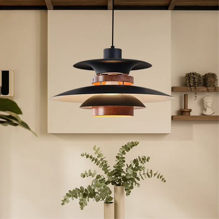 Lampa Wisząca Mercero z Obrotowym Ramieniem i Czterema Kloszami – Styl Skandynawski 0