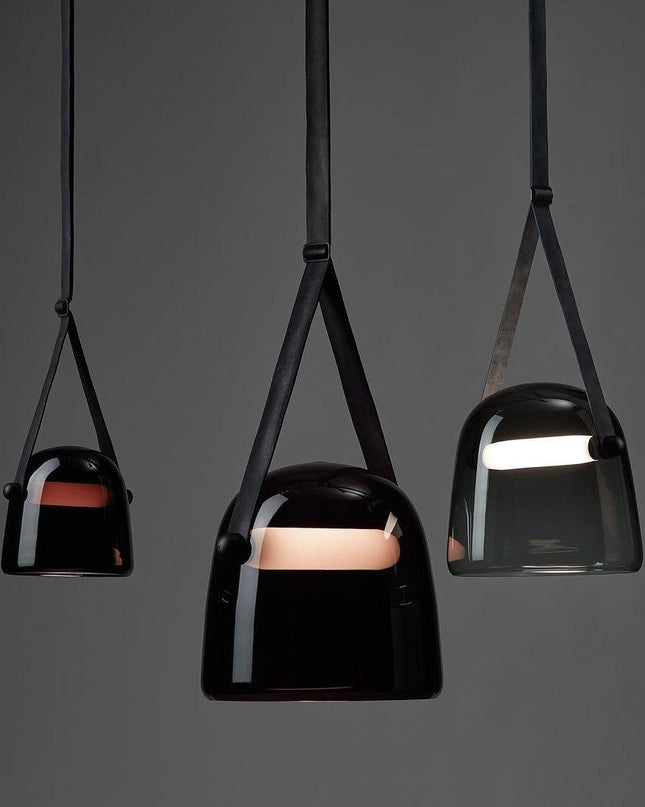 Lampa Wisząca Mona z LED – Minimalistyczna Lampa do Salonu i Nad Stół, Średnica 20 cm, Miękkie Światło, Nowoczesny Design 2