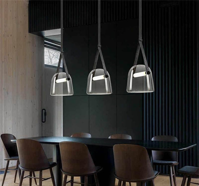 Lampa Wisząca Mona z LED – Minimalistyczna Lampa do Salonu i Nad Stół, Średnica 20 cm, Miękkie Światło, Nowoczesny Design 5