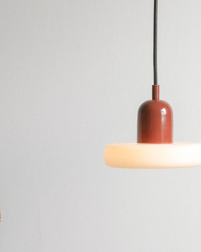 Lampa Wisząca Morandi w Stylu Skandynawskim z Metalu i Szkła - Regulowana Długość, Idealna do Salonu i Jadalni 1