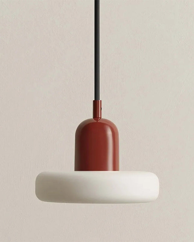 Lampa Wisząca Morandi w Stylu Skandynawskim z Metalu i Szkła - Regulowana Długość, Idealna do Salonu i Jadalni 2