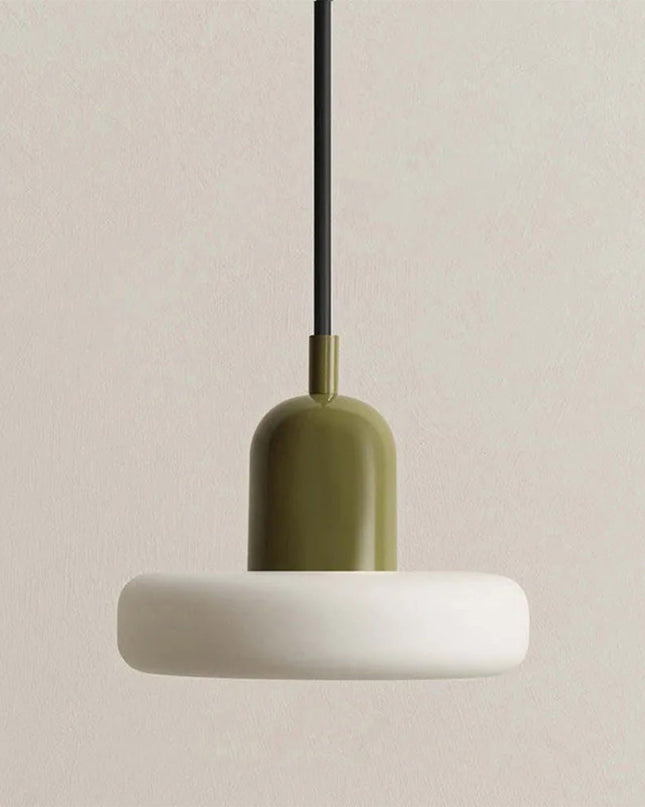 Lampa Wisząca Morandi w Stylu Skandynawskim z Metalu i Szkła - Regulowana Długość, Idealna do Salonu i Jadalni 4