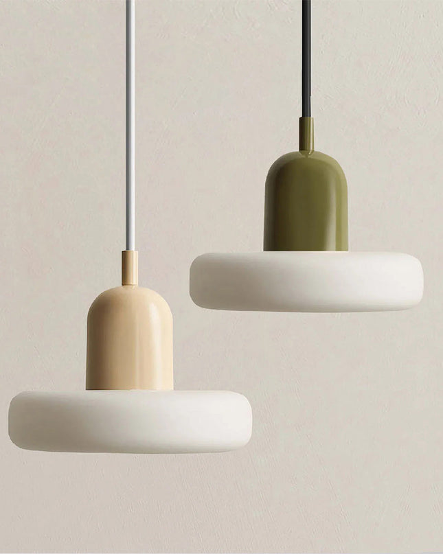 Lampa Wisząca Morandi w Stylu Skandynawskim z Metalu i Szkła - Regulowana Długość, Idealna do Salonu i Jadalni 6