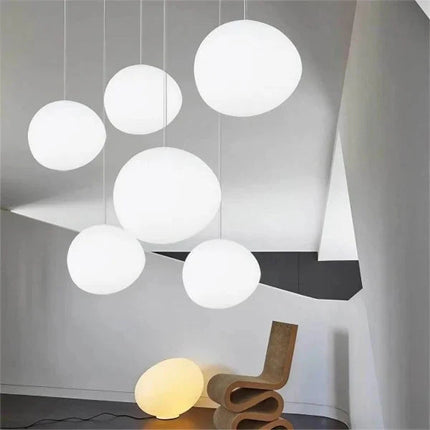 Lampa Wisząca Nado z Ręcznie Dmuchanym Szkłem – Minimalistyczny Design 4