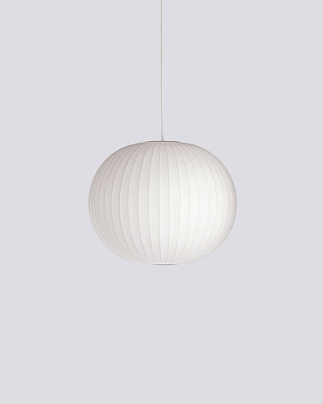 Lampa Wisząca Nitro Bubble w Stylu Nordyckim z Drewna i Stali – Lampa do Salonu i Jadalni, Średnica 30-60 cm 0