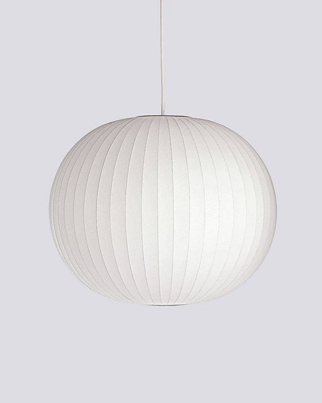 Lampa Wisząca Nitro Bubble w Stylu Nordyckim z Drewna i Stali – Lampa do Salonu i Jadalni, Średnica 30-60 cm 9