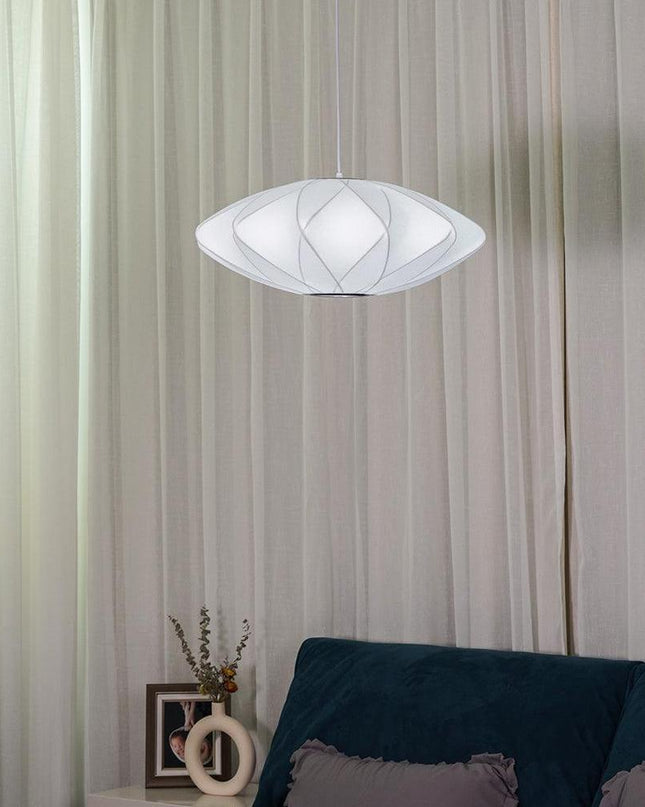 Lampa Wisząca Nitro Bubble z Drewna w Stylu Nordyckim – Nowoczesna Lampa do Salonów i Jadalni, Średnica 45 cm 5