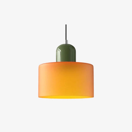 Lampa wisząca retro z regulowanym zawieszeniem i szklanym kloszem, idealna do salonu i jadalni 1