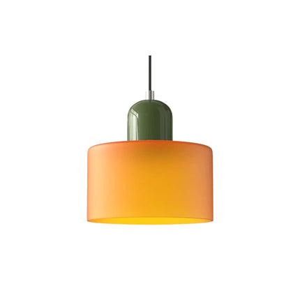 Lampa wisząca retro z regulowanym zawieszeniem i szklanym kloszem, idealna do salonu i jadalni 2