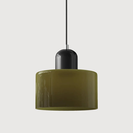 Lampa wisząca retro z regulowanym zawieszeniem i szklanym kloszem, idealna do salonu i jadalni 21