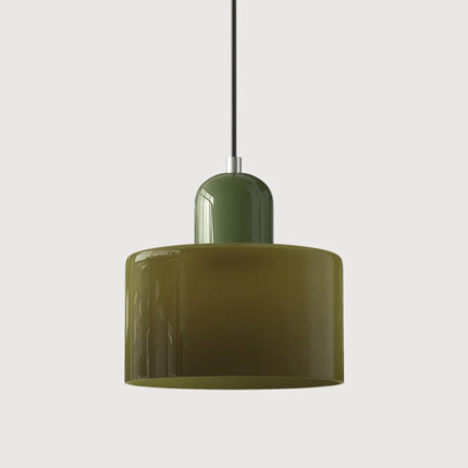 Lampa wisząca retro z regulowanym zawieszeniem i szklanym kloszem, idealna do salonu i jadalni 29