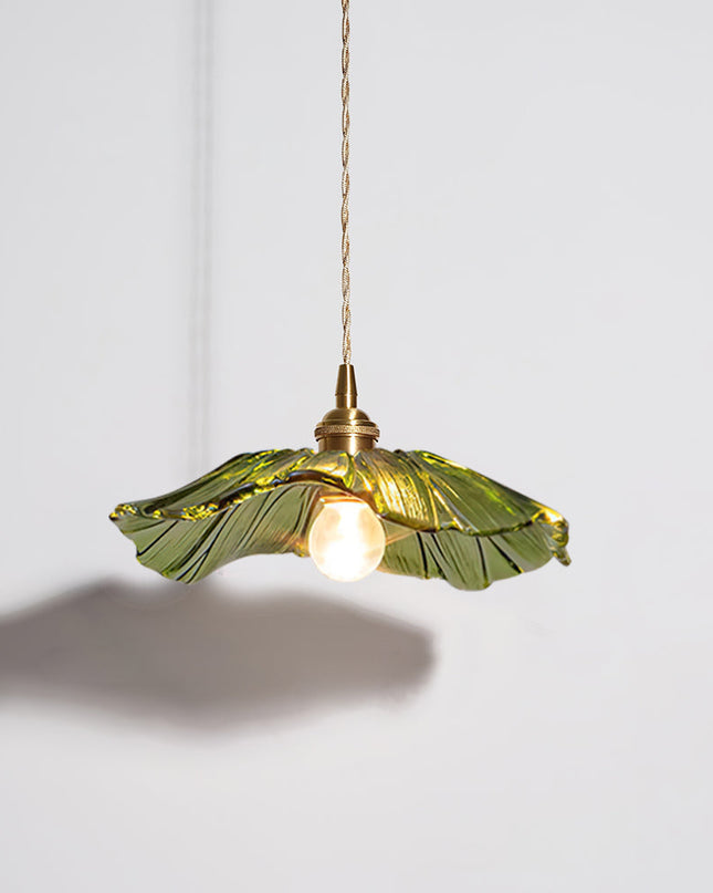 Lampa Wisząca Szklana w Kształcie Kwiatka – Elegancki Dodatek do Wnętrz 1