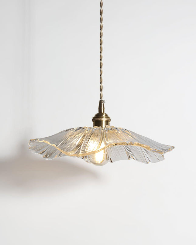 Lampa Wisząca Szklana w Kształcie Kwiatka – Elegancki Dodatek do Wnętrz 8