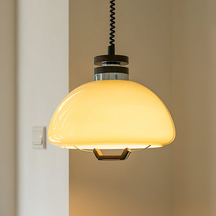 Lampa Wisząca Vela-Pudding z Szkła i Metalu – Nowoczesny Design do Kuchni i Salonu 3