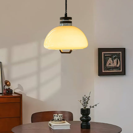 Lampa Wisząca Vela-Pudding z Szkła i Metalu – Nowoczesny Design do Kuchni i Salonu 7