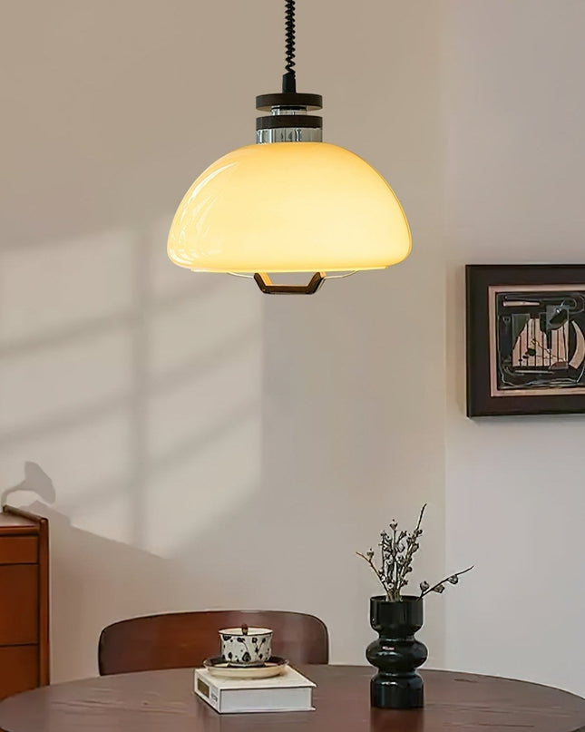 Lampa Wisząca Vela-Pudding z Szkła i Metalu – Nowoczesny Design do Kuchni i Salonu 7