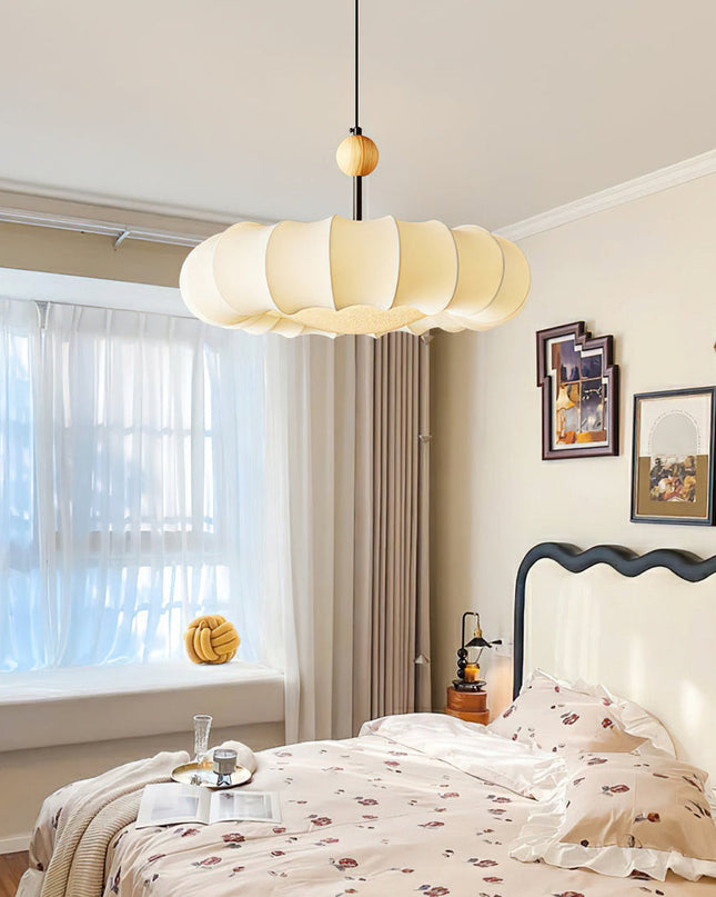Lampa Wisząca Winnie Veil z Wbudowaną Diodą LED – Elegancka Lampa do Salonu, Regulowana Wysokość, Nowoczesny Design 1