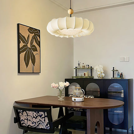 Lampa Wisząca Winnie Veil z Wbudowaną Diodą LED – Elegancka Lampa do Salonu, Regulowana Wysokość, Nowoczesny Design 7