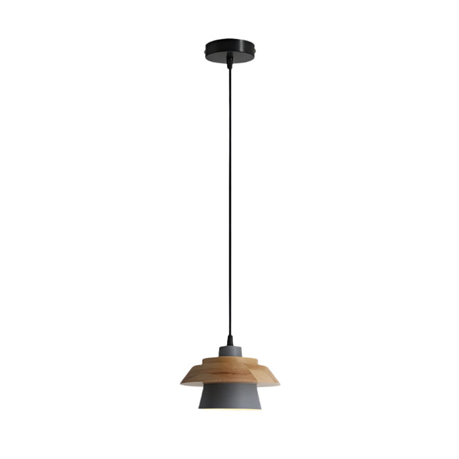 Lampa Wisząca z Drewna i Kamienia Naturalnego – Elegancki Element Wnętrza 12