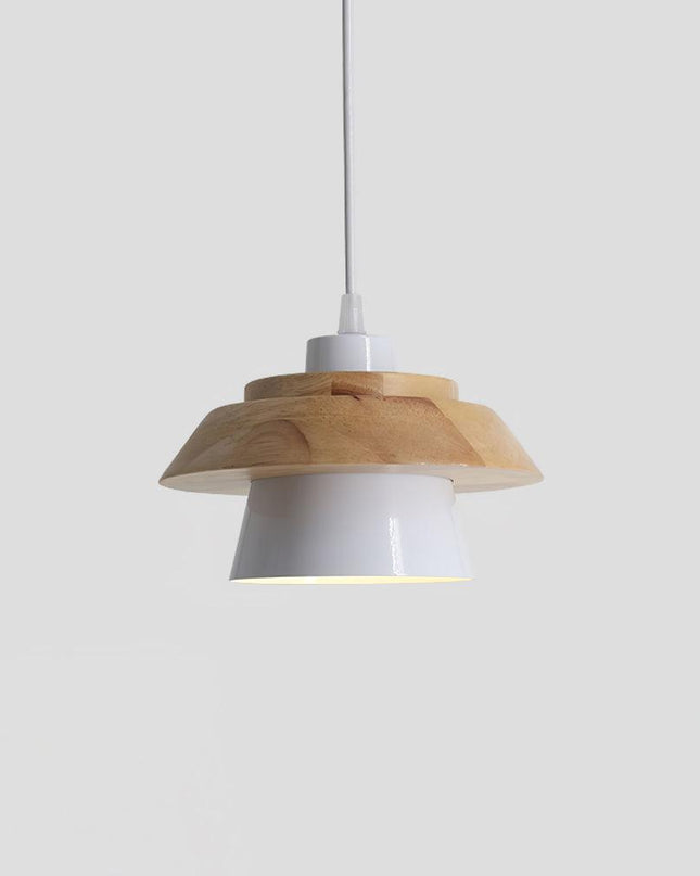 Lampa Wisząca z Drewna i Kamienia Naturalnego – Elegancki Element Wnętrza 8