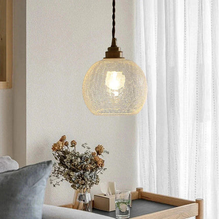 Lampa Wisząca z Kryształowego Szkła E27 – Minimalistyczny Design do Jadalni 7
