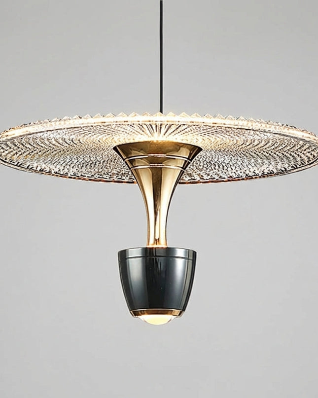 Lampa wisząca o nowoczesnym minimalistycznym designie, idealna do salonu, z równomiernym oświetlen 0
