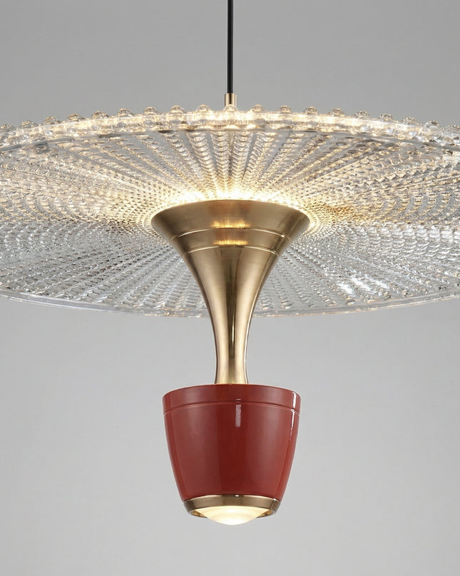 Lampa wisząca o nowoczesnym minimalistycznym designie, idealna do salonu, z równomiernym oświetlen 6