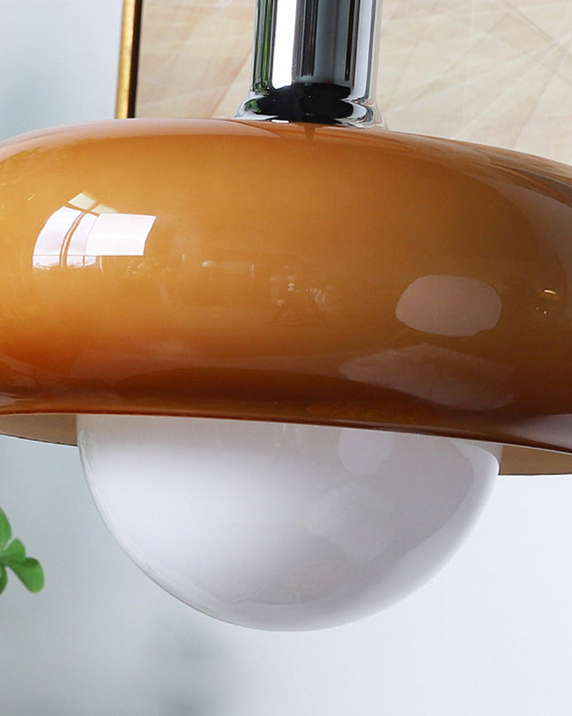 Lampa Wisząca ze Szkła Kawowego Bauhaus – Elegancki Design i Funkcjonalność 6