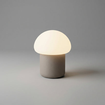 Lampa stołowa w kształcie grzybka z miękkim światłem LED – nowoczesny, minimalistyczny design do stosowania przy łóżku lub na stoliku nocnym 10