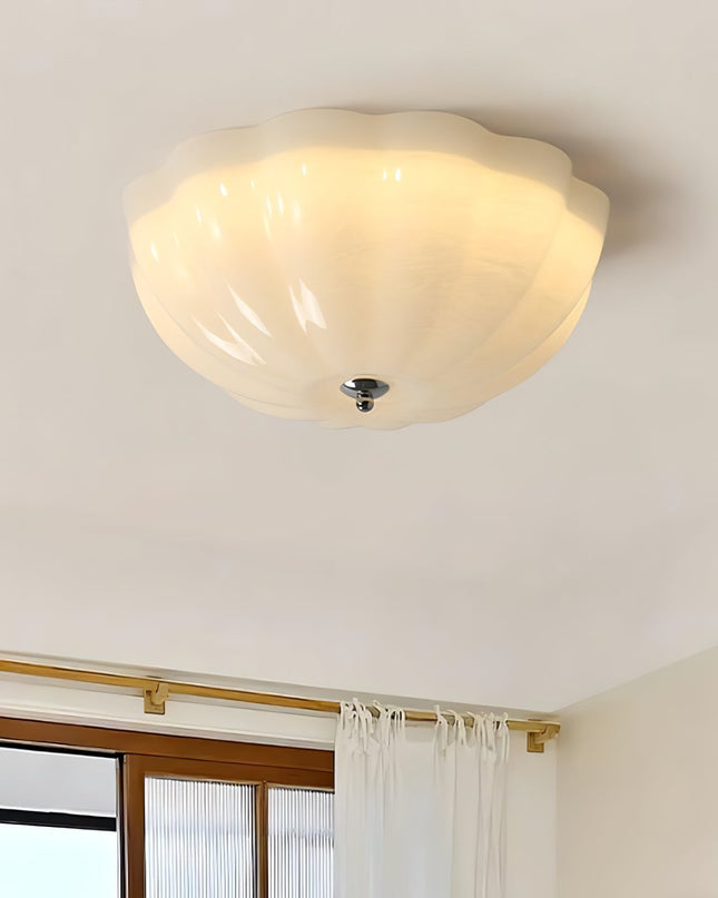 Lampa sufitowa Opal Shell z wbudowaną diodą LED – Elegancka i funkcjonalna 1