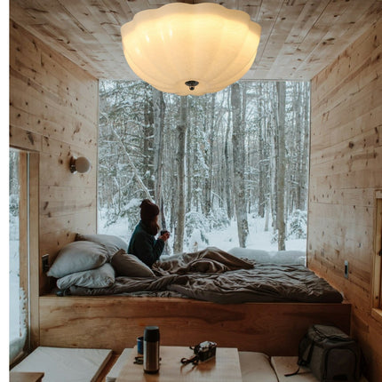 Lampa sufitowa Opal Shell z wbudowaną diodą LED – Elegancka i funkcjonalna 2