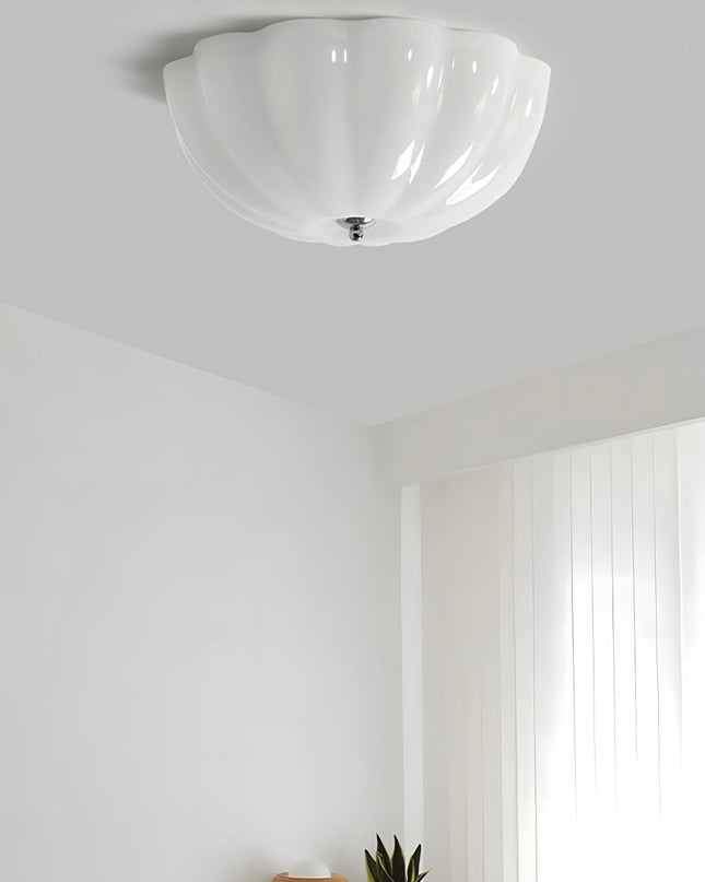 Lampa sufitowa Opal Shell z wbudowaną diodą LED – Elegancka i funkcjonalna 4