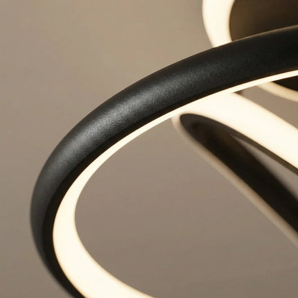 Lampa sufitowa do montażu natynkowego z równomiernym oświetleniem – nowoczesna, energooszczędna konstrukcja – średnica 50 cm 3