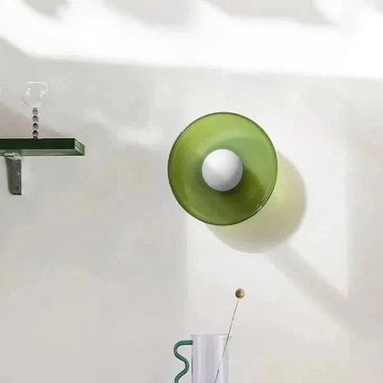 Lampa sufitowa z miękkim oświetleniem – skandynawski design ze szkła do nowoczesnych wnętrz 4