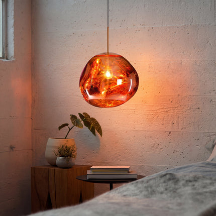 Lampa wisząca Melt z regulowaną wysokością – nowoczesna lampa wisząca do kuchni z akrylu i metalu 1