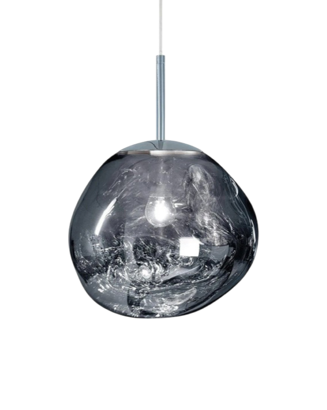 Lampa wisząca Melt z regulowaną wysokością – nowoczesna lampa wisząca do kuchni z akrylu i metalu 5