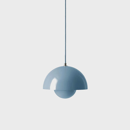 Lampa wisząca Nordic z metalowym kloszem kopułowym – regulowana lampa wisząca do oświetlenia kuchni w stylu skandynawskim 13