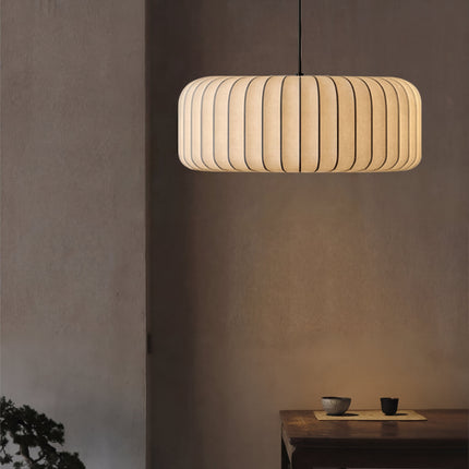 Lampa wisząca Silk z regulowaną wysokością i ciepłym blaskiem LED – minimalistyczny design oświetlenia kuchennego 3