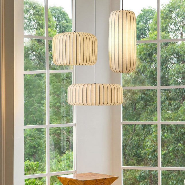 Lampa wisząca Silk z regulowaną wysokością i ciepłym blaskiem LED – minimalistyczny design oświetlenia kuchennego 5